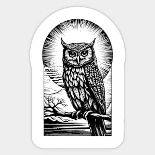 owl Sticker